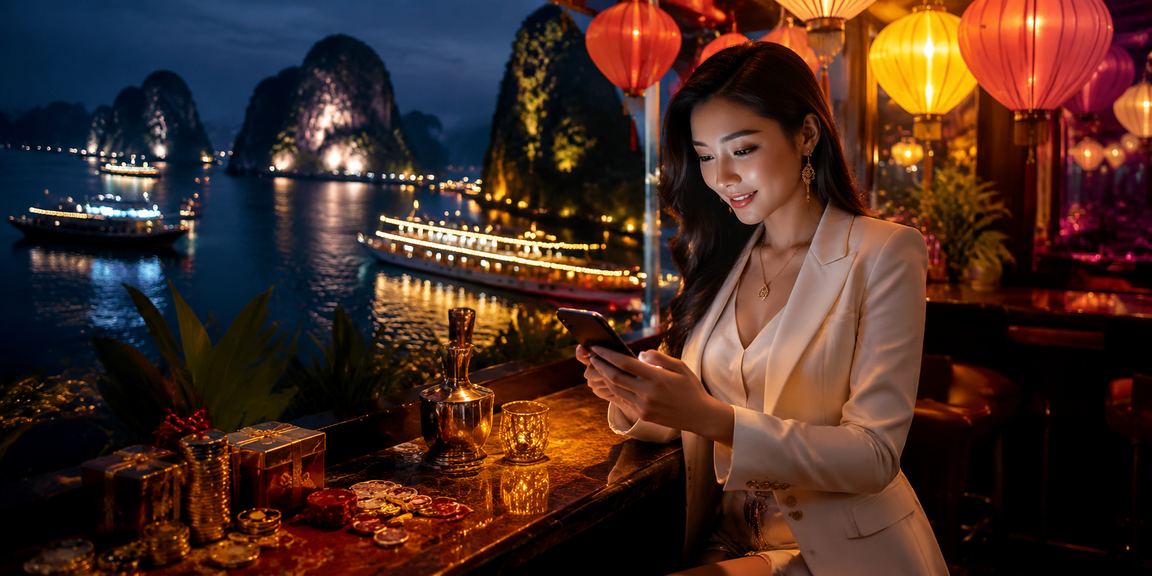 Không khí chơi bài tại Hội An với đèn lồng truyền thống lung linh về đêm