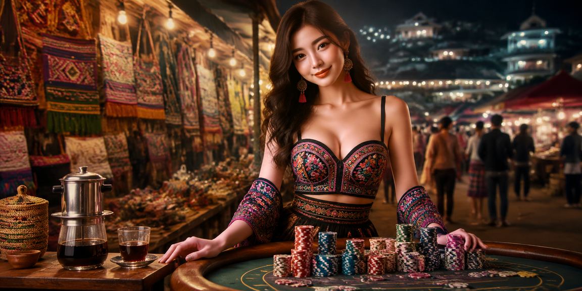 Màn hình hiển thị bảng xếp hạng live casino và jackpot slots trực tuyến tại Việt Nam